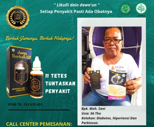 Agen Herbal Untuk Diabetes Sudah BPOM Tangerang